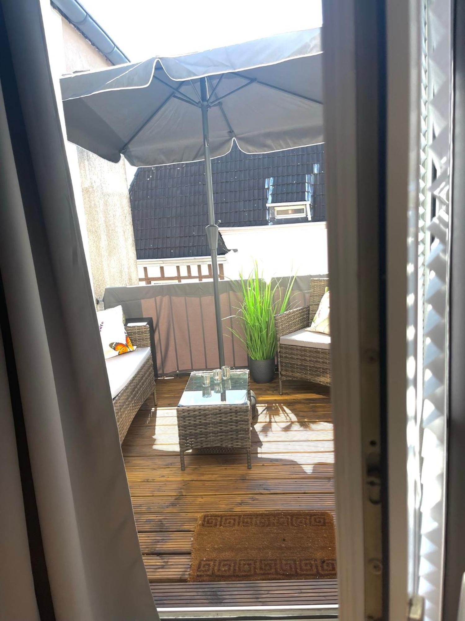 City Apartment, Ferienwohnung 3 Zkdb, Balkon, Dachgeschoss, Naehe Duesseldorf Krefeld Zewnętrze zdjęcie